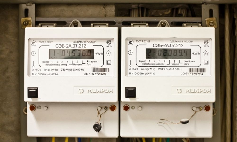 Electricity Meter with Current Transformer